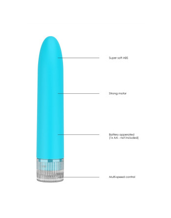 VIBRADOR ELENI LUMINOUS NEON COLLECTION AZUL