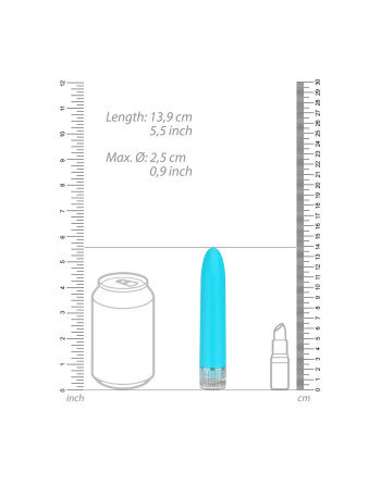 VIBRADOR ELENI LUMINOUS NEON COLLECTION AZUL