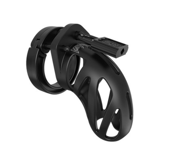 JAULA MODEL 24 CHASTITY 3.5 /9 CM PRETO MANCAGE JAULA MODEL 24 CHASTITY 3.5 /9 CM PRETO MANCAGE