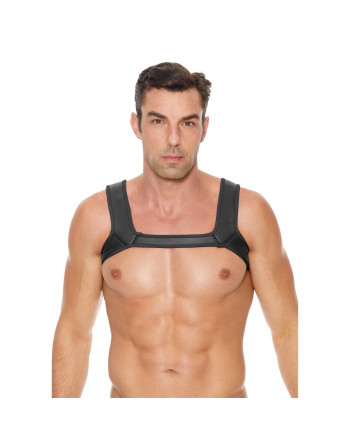 ARNÊS EM NEOPRENE S/M PRETO OUCH! ARNÊS EM NEOPRENE S/M PRETO OUCH!