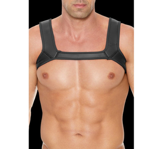 ARNÊS EM NEOPRENE S/M PRETO OUCH! ARNÊS EM NEOPRENE S/M PRETO OUCH!