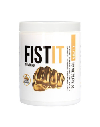 LUBRICANTE PARA FISTING NUMBING 33.8 FL OZ 1000 ML FIST IT