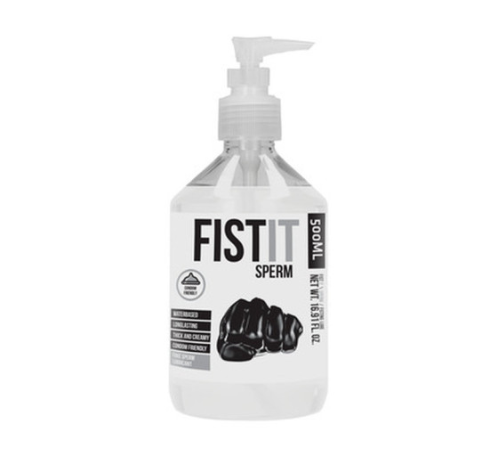 LUBRICANTE A BASE DE AGUA CON ASPECTO DE ESPERMA 17 FL OZ 500 ML FIST IT