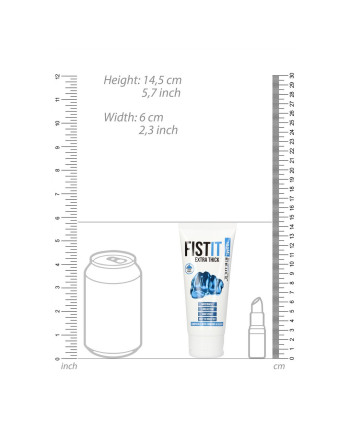 LUBRICANTE PARA FISTING EXTRA THICK 3.4 FL OZ 100 ML FIST IT