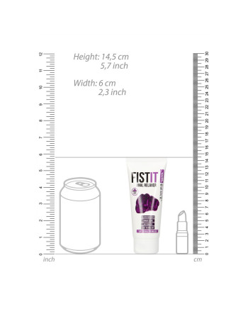 LUBRICANTE ANAL RELAJANTE 3.4 FL OZ 100 ML FIST IT