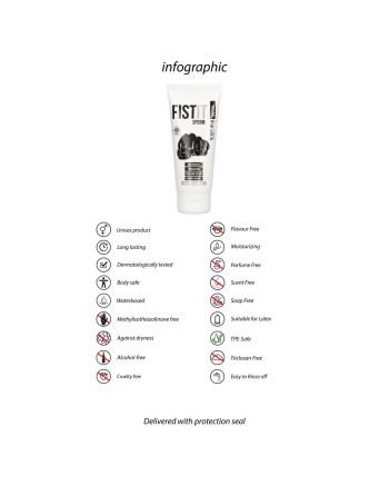LUBRIFICANTE À BASE DE ÁGUA COM ASPECTO DE ESPERMA 3.4 FL OZ 100 ML FIST IT