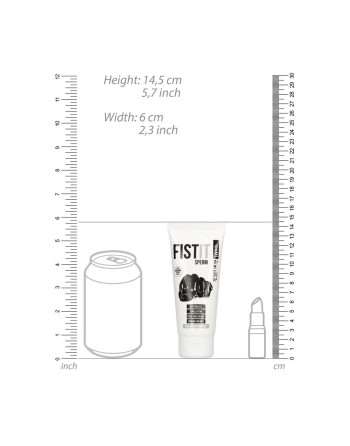 LUBRIFICANTE À BASE DE ÁGUA COM ASPECTO DE ESPERMA 3.4 FL OZ 100 ML FIST IT