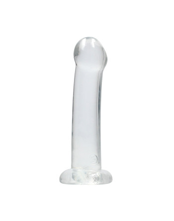 DILDO NON-REALISTIC CRYSTAL CLEAR 7 /17 CM TRANSPARENTE REALROCK