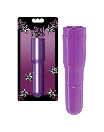MINI VIBRADOR SEX PLEASE! SWEET SENSATIONS ROXO