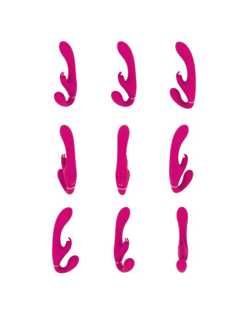 STRAP-ON SIN ARNÉS SUKI VIBRATING RABBIT ROSA VIVE