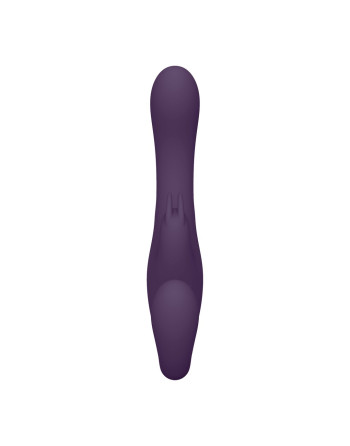 STRAP-ON SIN ARNÉS SUKI VIBRATING RABBIT MORADO VIVE