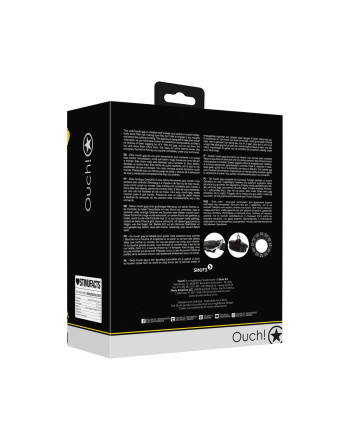 MORDAZA CON TAPA XTREME NEGRO OUCH!