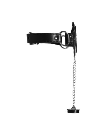 MORDAZA CON TAPA XTREME NEGRO OUCH!