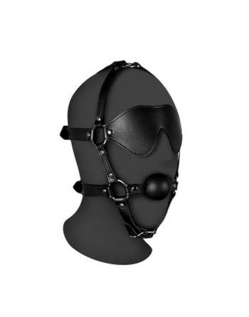 MÁSCARA COM VENDA E MORDAÇA EXTREME OUCH! MÁSCARA COM VENDA E MORDAÇA EXTREME OUCH!