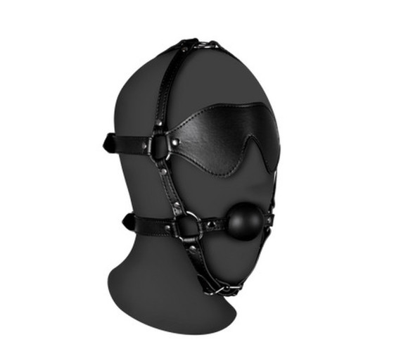 MÁSCARA COM VENDA E MORDAÇA EXTREME OUCH! MÁSCARA COM VENDA E MORDAÇA EXTREME OUCH!