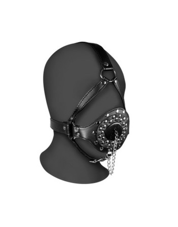 MÁSCARA COM MORDAÇA COM TAMPA EXTREME OUCH! MÁSCARA COM MORDAÇA COM TAMPA EXTREME OUCH!