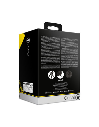 RESTRICCIÓN DE BRAZOS LACE-UP FULL SLEEVE NEGRO XTREME OUCH!