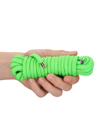 CORDA BONDAGE FLUORESCENTE GLOW IN THE DARK 16.4 FT /5 M OUCH! CORDA BONDAGE FLUORESCENTE GLOW IN THE DARK 16.4 FT /5 M OUCH!