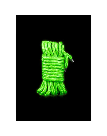CORDA BONDAGE FLUORESCENTE GLOW IN THE DARK 16.4 FT /5 M OUCH!