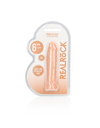 FUNDA PARA EL PENE 6 / 16 CM REALROCK