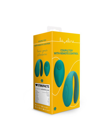 VIBRADOR DE PAREJA CON MANDO A DISTANCIA BIMINI BLUE LOVELINE