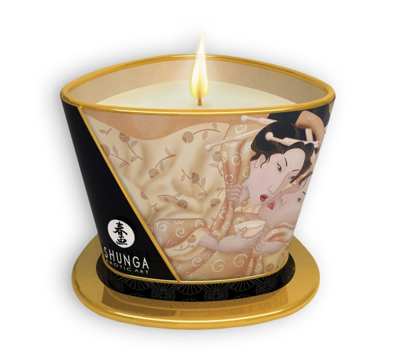 VELA DE MASSAGEM SHUNGA DESIRE BAUNILHA FETISH 170ML