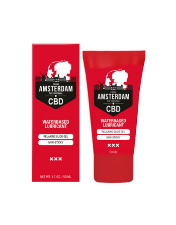 LUBRIFICANTE À BASE DE ÁGUA ORIGINAL CBD FROM AMSTERDAM 2 FL OZ 50 ML PHARMQUESTS