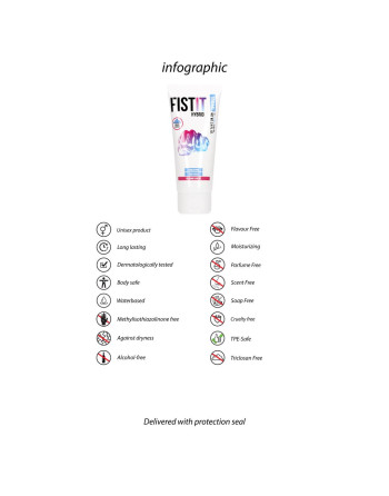 LUBRIFICANTE HÍBRIDO HYBRID 3.4 FL OZ 100 ML FIST IT