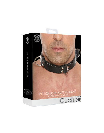 COLEIRA BONDAGE DELUXE PRETO OUCH!