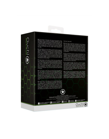 ESPOSAS PARA PUÑOS Y TOBILLOS CON HOGTIE GLOW IN THE DARK OUCH!