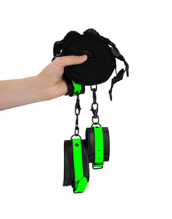 CONJUNTO DE RESTRIÇÕES PARA CAMA FLUORESCENTES GLOW IN THE DARK OUCH! CONJUNTO DE RESTRIÇÕES PARA CAMA FLUORESCENTES GLOW IN THE DARK OUCH!