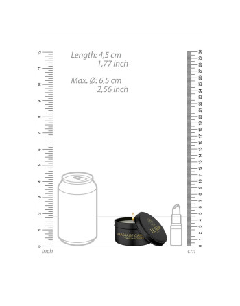 VELA DE MASAJE CON AROMA DE VAINILLA EROTIC 100 GR LE DÉSIR