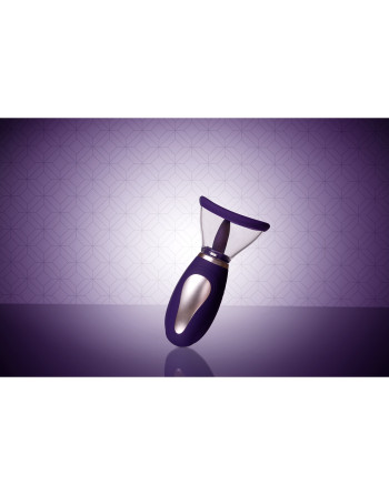 BOMBA VULVAR Y DE SENOS RECARGABLE ENHANCE MORADO PUMPED