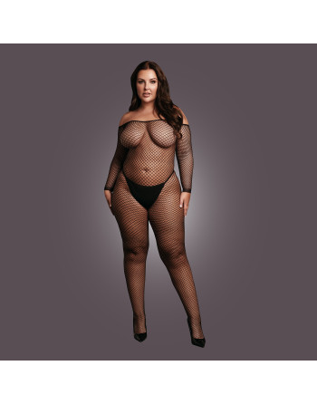 CATSUIT DE RED NEGRO TALLA REINA LE DÉSIR