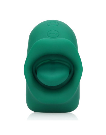 ESTIMULADOR COM LAMBIDA E VIBRAÇÃO ANCIENT SEA LOVELINE