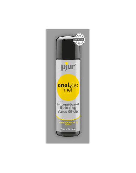 LUBRIFICANTE À BASE DE SILICONE PJUR ANALYSE ME! RELAXING ANAL GLIDE 1.5ML