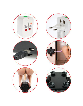 MÁQUINA DE SEXO  INTERNATIONAL PORTABLE SEX MACHINE FETISH FANTASY SERIES