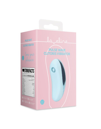 ESTIMULADOR PULSE WAVE CLITORIS VIBRATOR ARCTIC BLUE LOVELINE