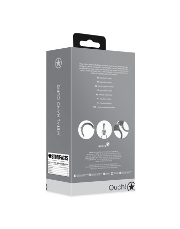 ALGEMAS EM METAL PRATEADO OUCH!