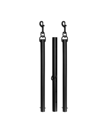 BARRA SEPARADORA ADJUSTABLE SPREADER BAR NEGRO OUCH!
