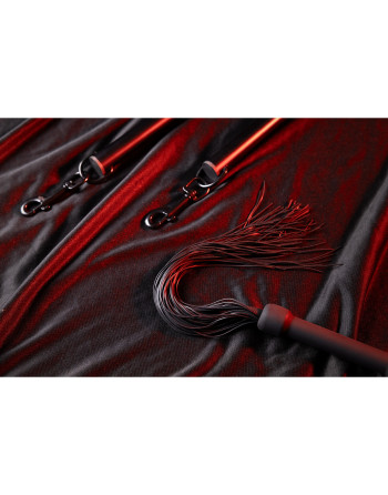 LÁTIGO DE SILICONA NEGRO OUCH!