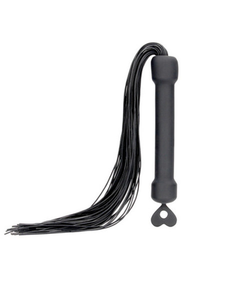 CHICOTE EM SILICONE PRETO OUCH!