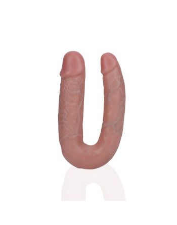 DILDO DOBLE U SHAPED DOUBLE DILDO 5 /12,7 CM REALROCK