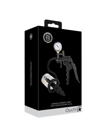 BOMBA DE ROSCA MANUAL ROSING PRETA OUCH!