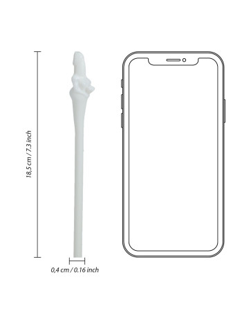 PAJITAS DE NOVIA BLANCAS S-LINE