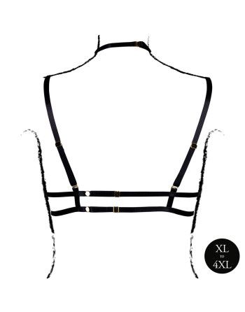 SUJETADOR TRIANGLE NEGRO TALLA QUEEN LE DÉSIR 