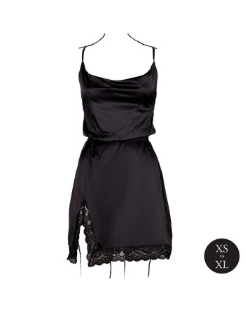 VESTIDO OPEN BACK PRETO LE DÉSIR