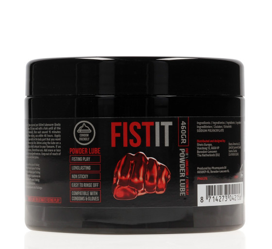 LUBRICANTE EN POLVO POWDER LUBE 16.2 OZ 460 GR FIST IT