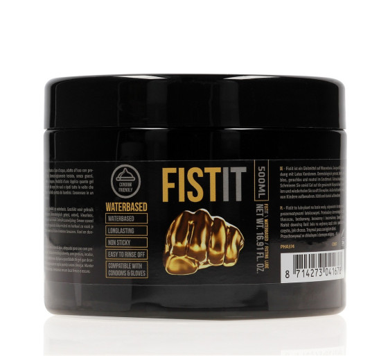 LUBRICANTE A BASE DE AGUA PARA FISTING 17 FL OZ 500 ML FIST IT 