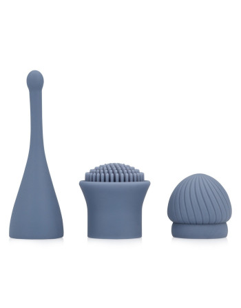 VIBRADOR THE THRILL10 SPEED INTERCHANGEABLE AZUL LOVELINE